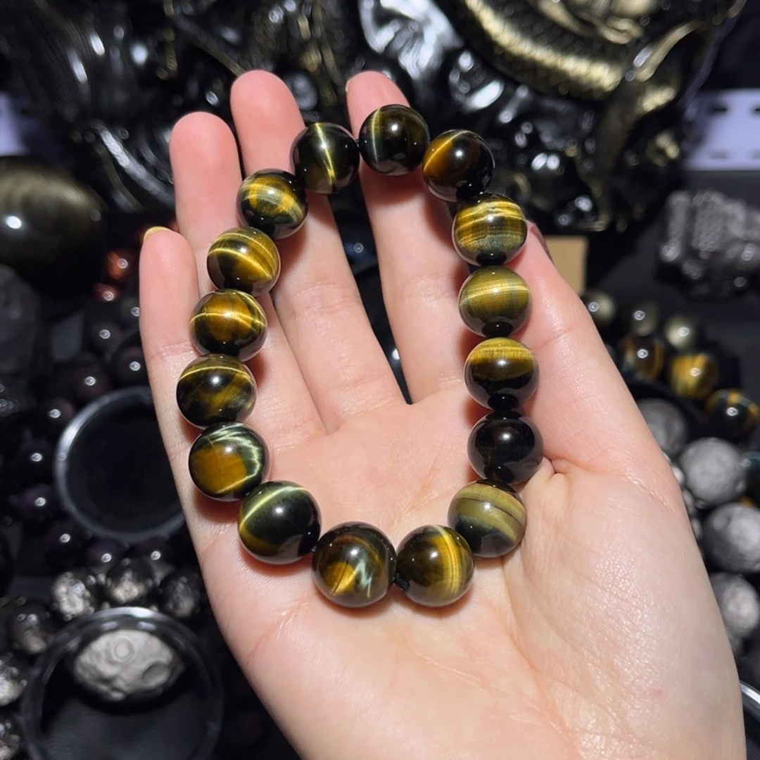 皮***爸木变石合金手链木变石