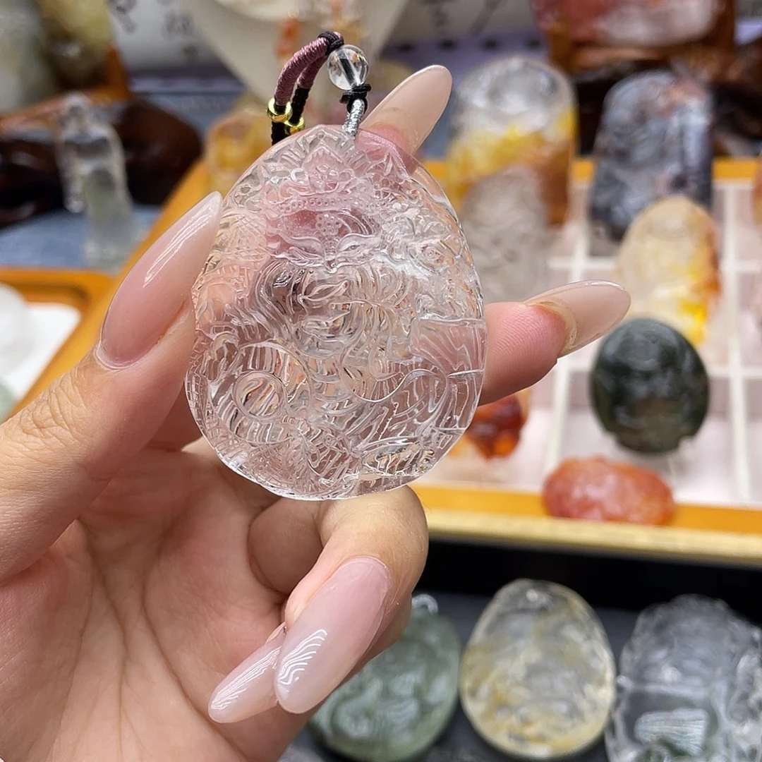 颈饰未镶嵌水晶天然