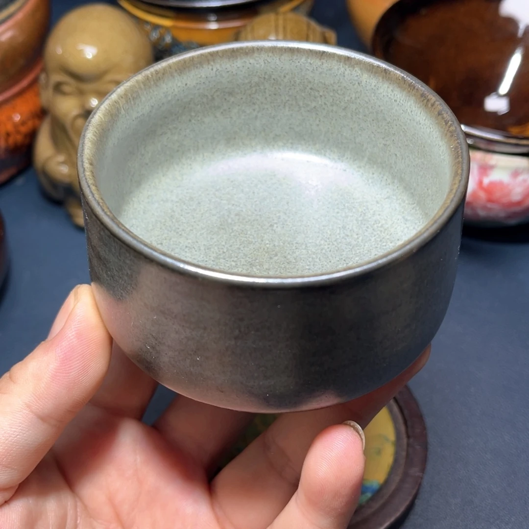 茶盏建盏手握泡茶主人杯
