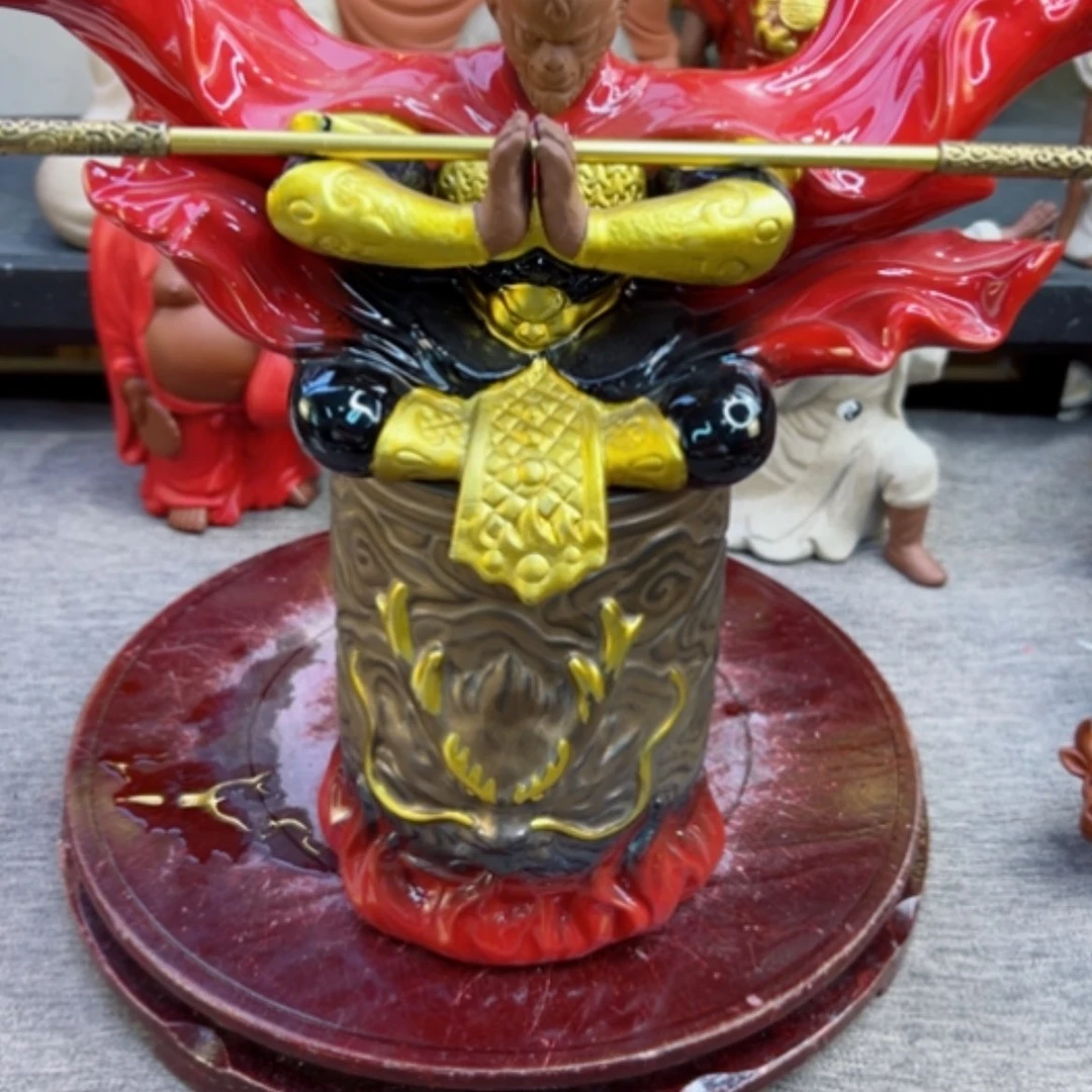 【闪购商品】紫砂茶宠山*人紫砂茶宠摆件