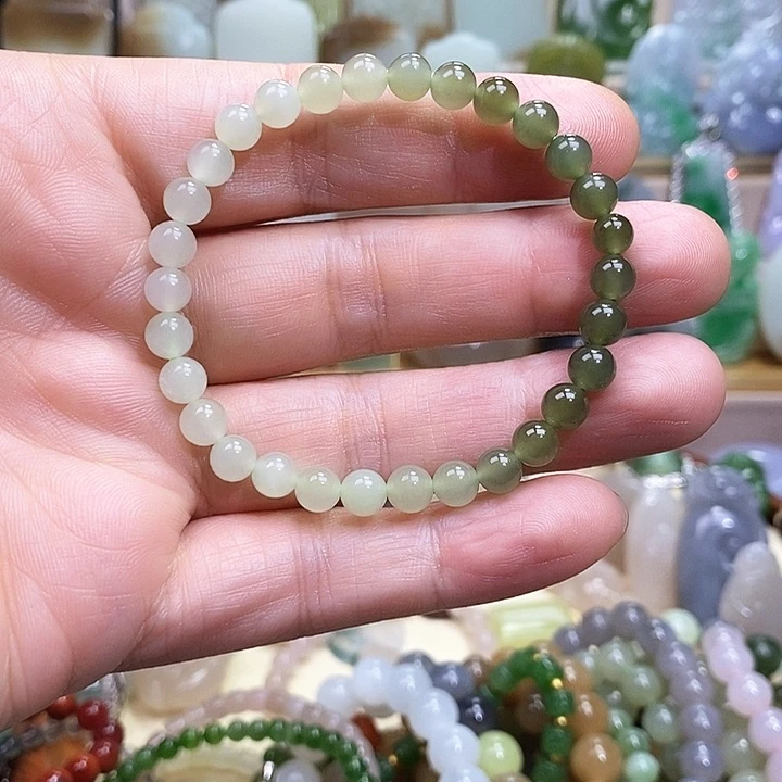 和田玉手链未镶嵌