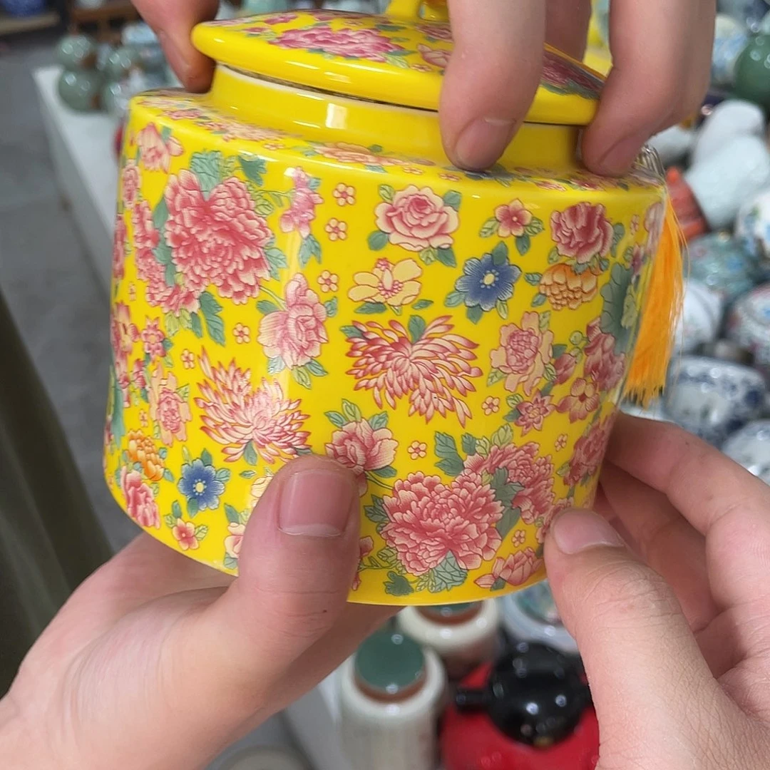 陶瓷罐茶叶罐密封罐