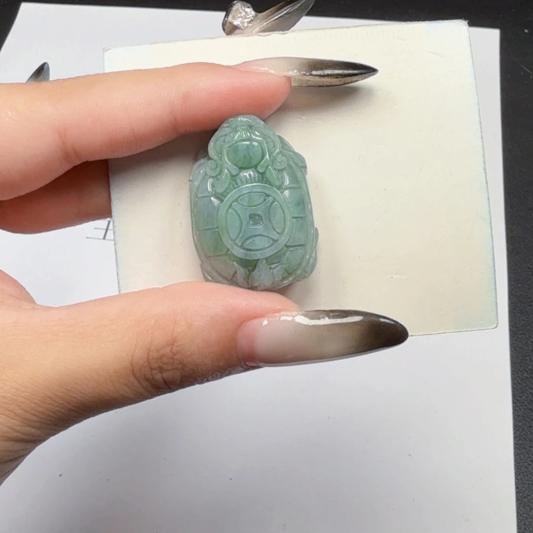 翡翠未镶嵌挂件翡翠