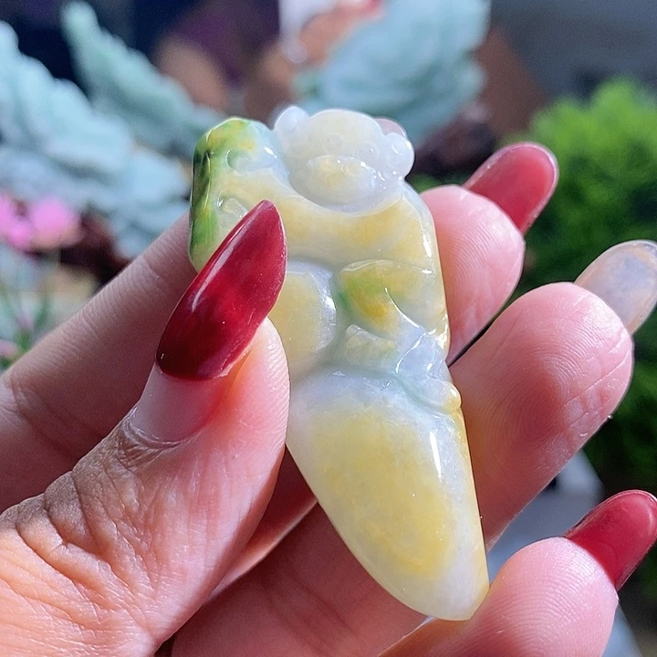 【闪购商品】翡翠挂件未镶嵌猴子