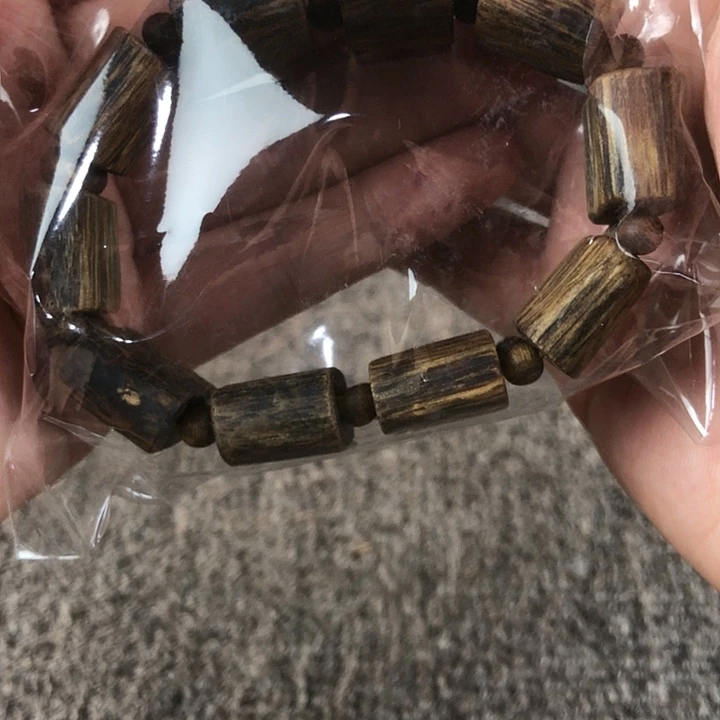 降真香手串/手链25.6g牌珠超大漏土沉超大料