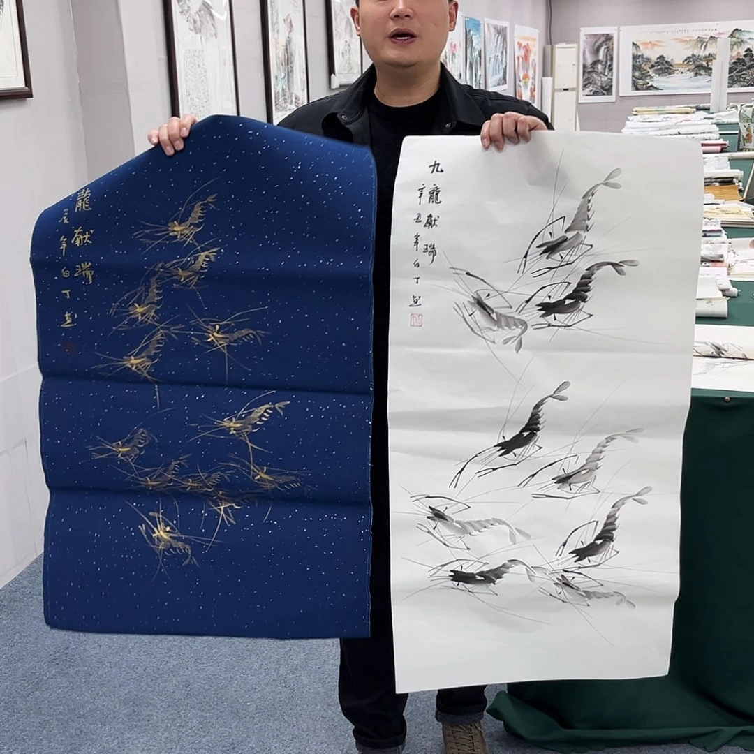 国画宣纸国画作品纯手绘