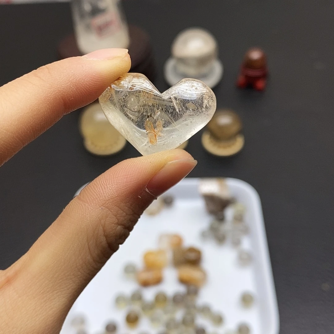 未镶嵌水晶珠宝半成品159水晶石