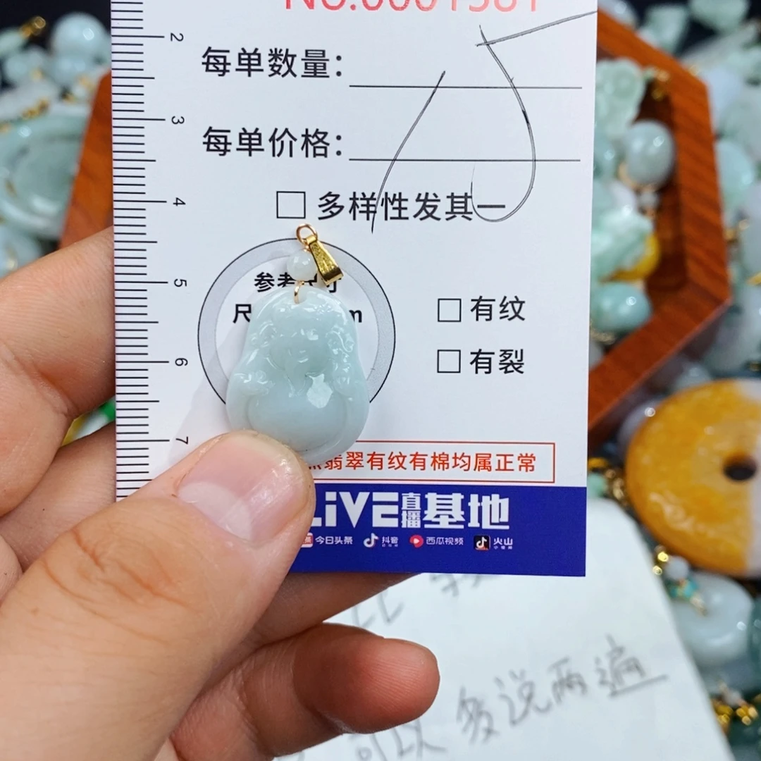 颈饰未镶嵌翡翠1581