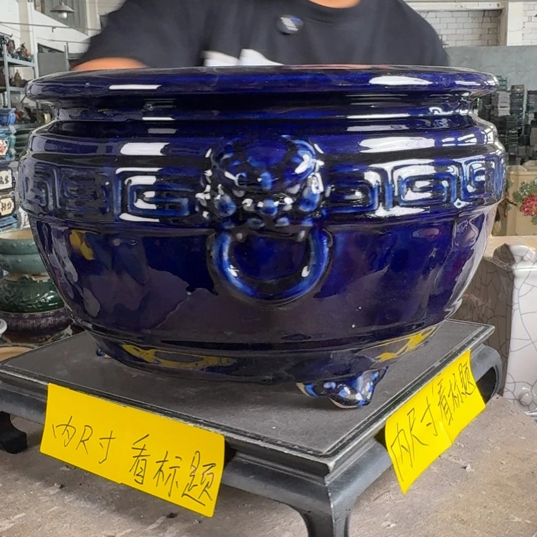 。一风堂石湾花盆 内26*18