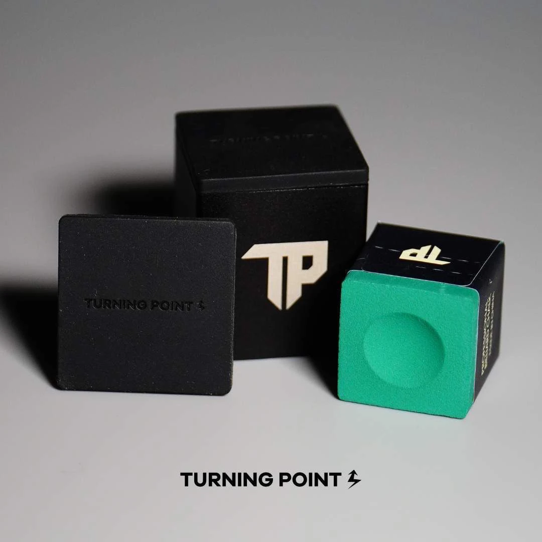 TP巧粉tp职业版巧克粉台球巧克粉中性偏油分硬度小头杆九球杆