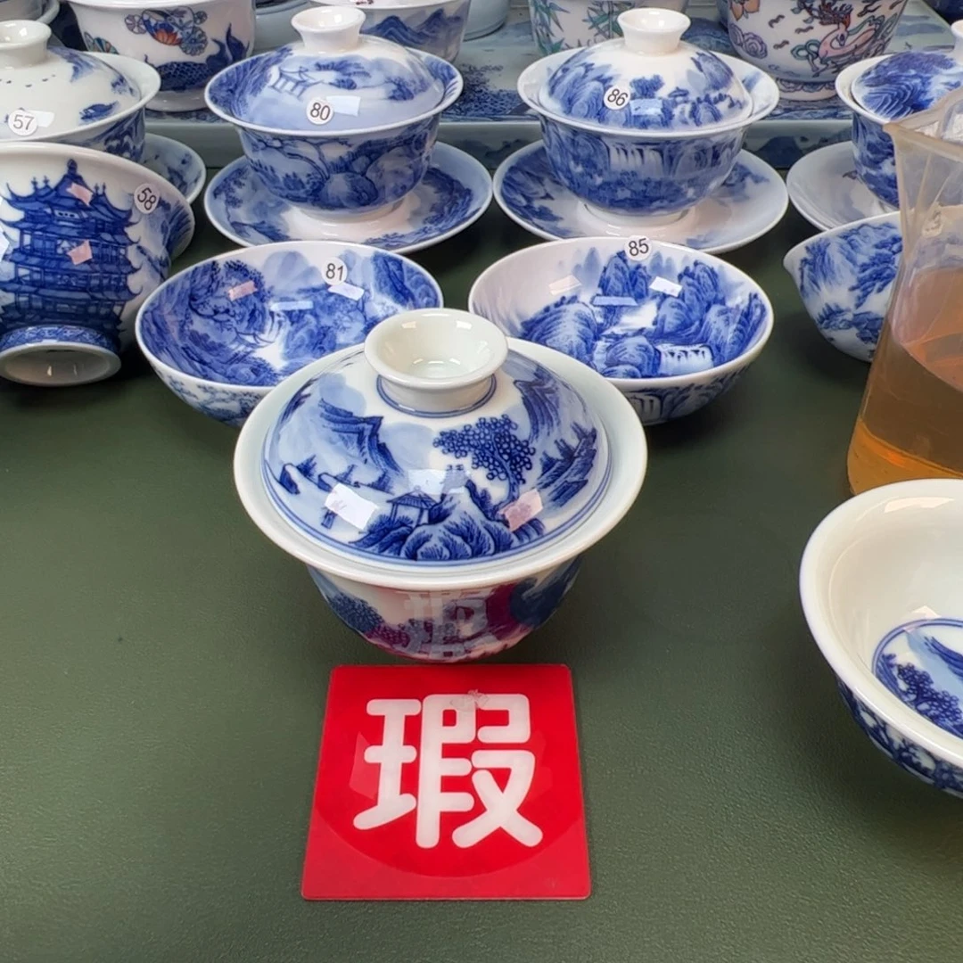 木木景德镇纯手工纯手绘茶具31