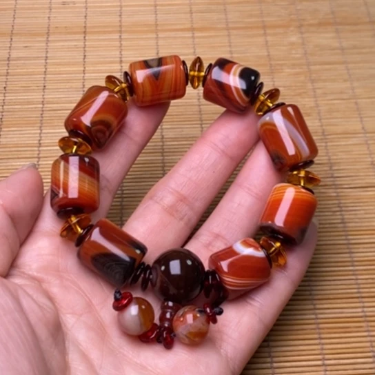 玛瑙/玉髓手链未镶嵌