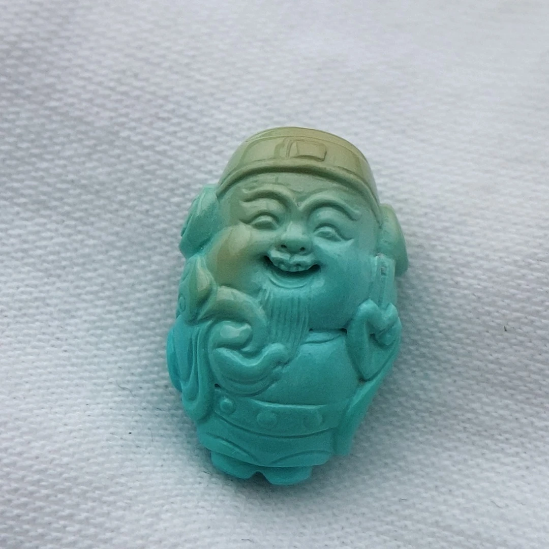 绿松石未镶嵌颈饰