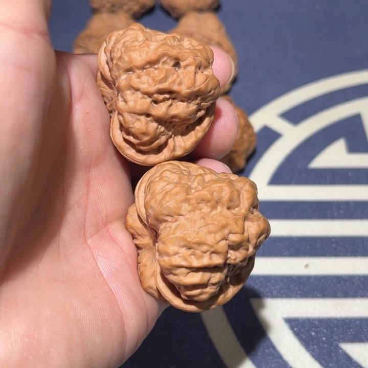 文玩核桃把件43娃娃