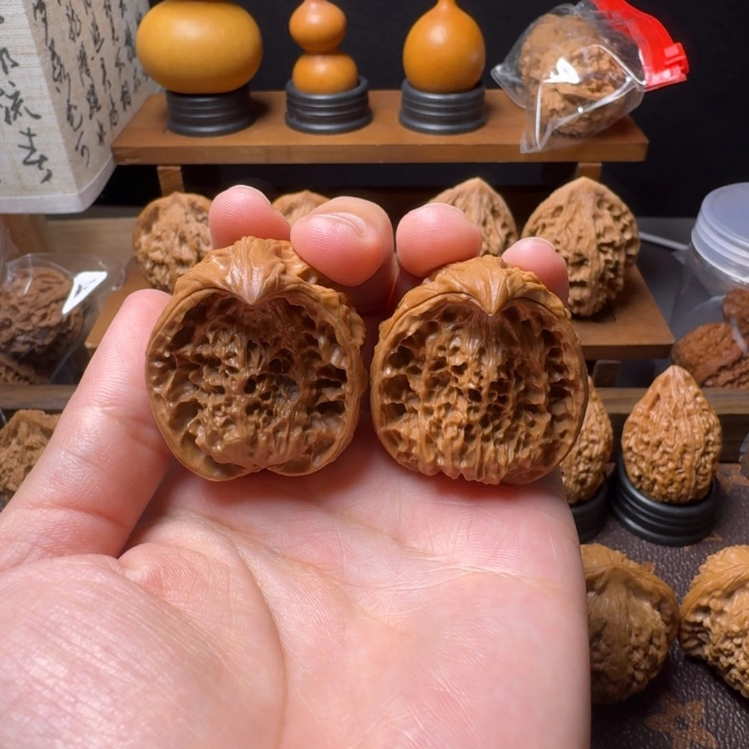 吊坠文玩核桃蛇头