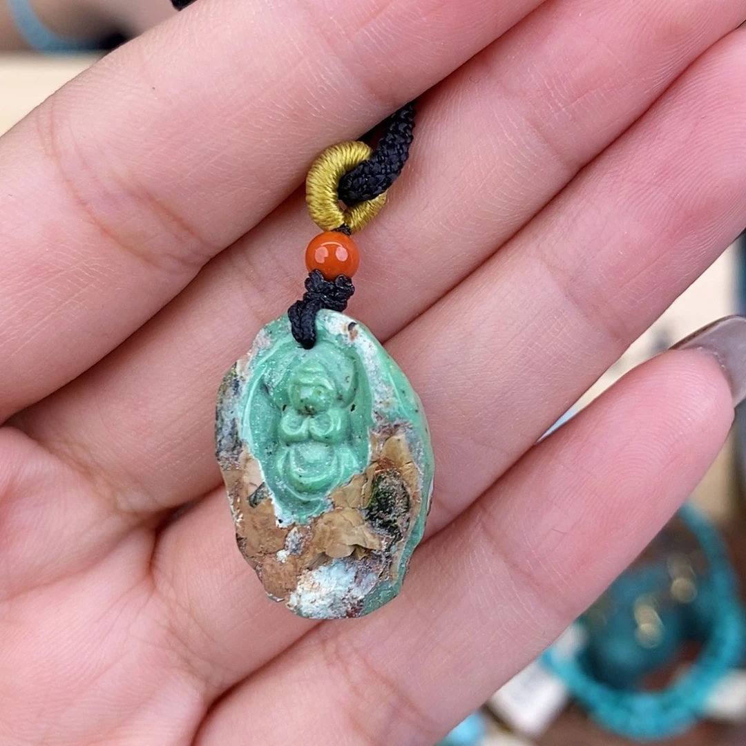 未镶嵌绿松石珠宝奇石