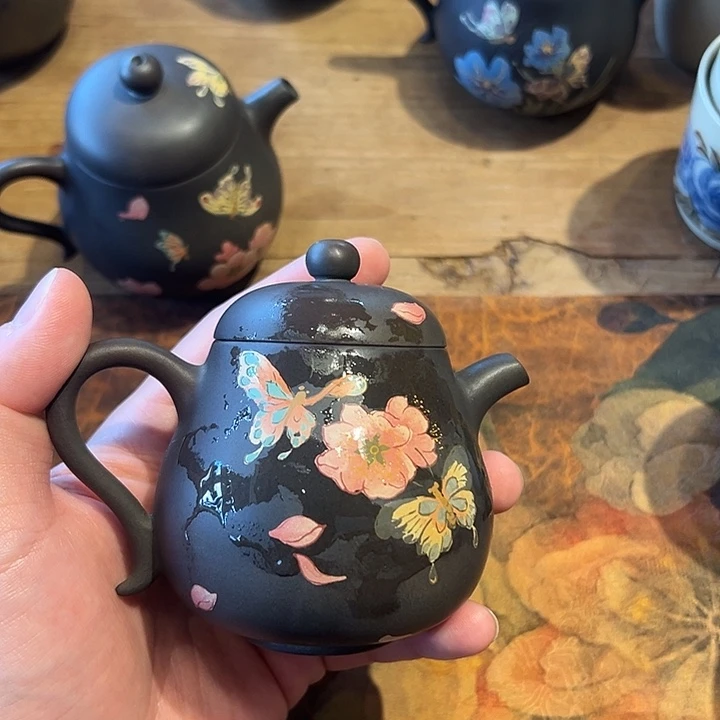 壶建水紫陶全手工