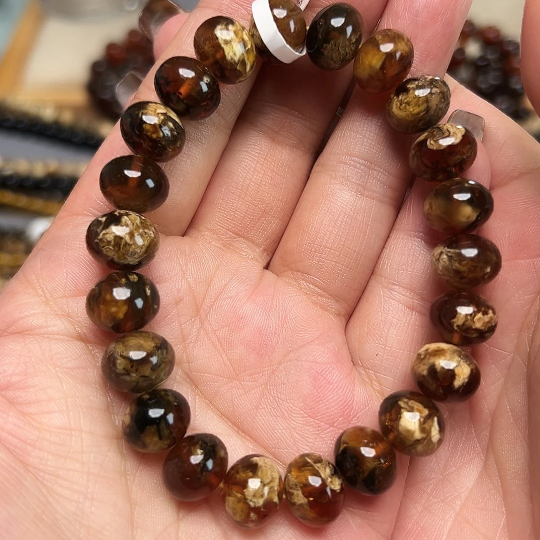 琥珀未镶嵌裸石抚顺琥珀10549十一