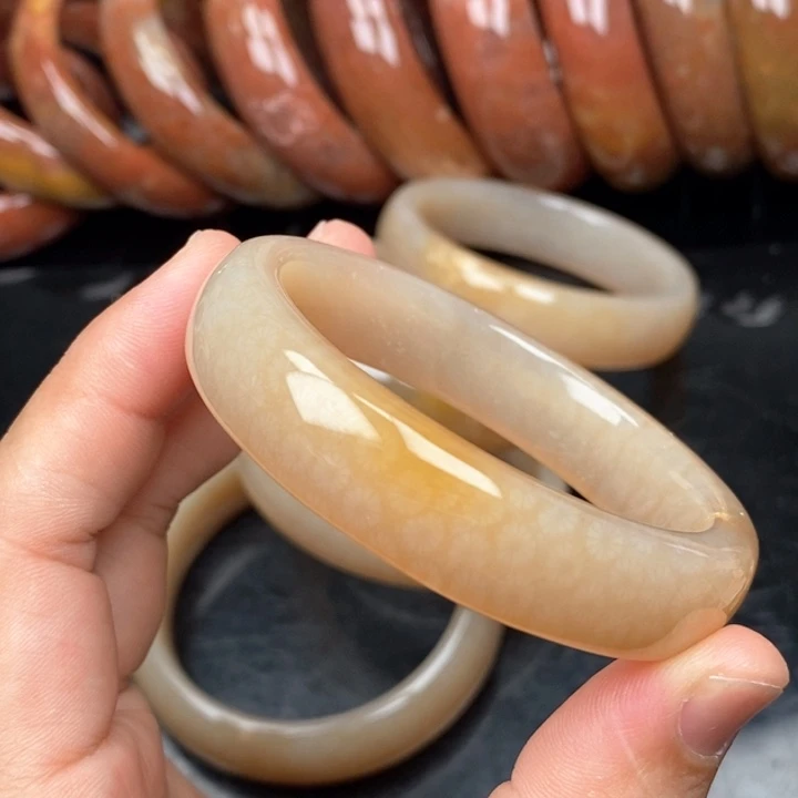 硅化珊瑚（珊瑚玉）手镯未镶嵌52