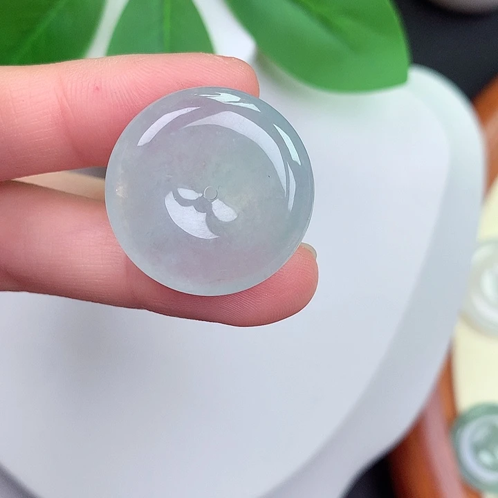 颈饰未镶嵌翡翠4号 27.4-6.0mm