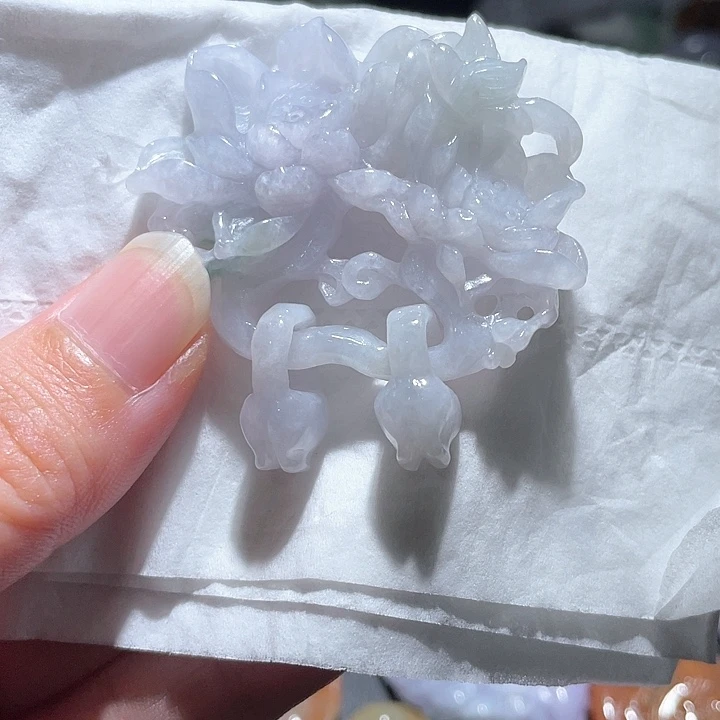 颈饰未镶嵌翡翠天