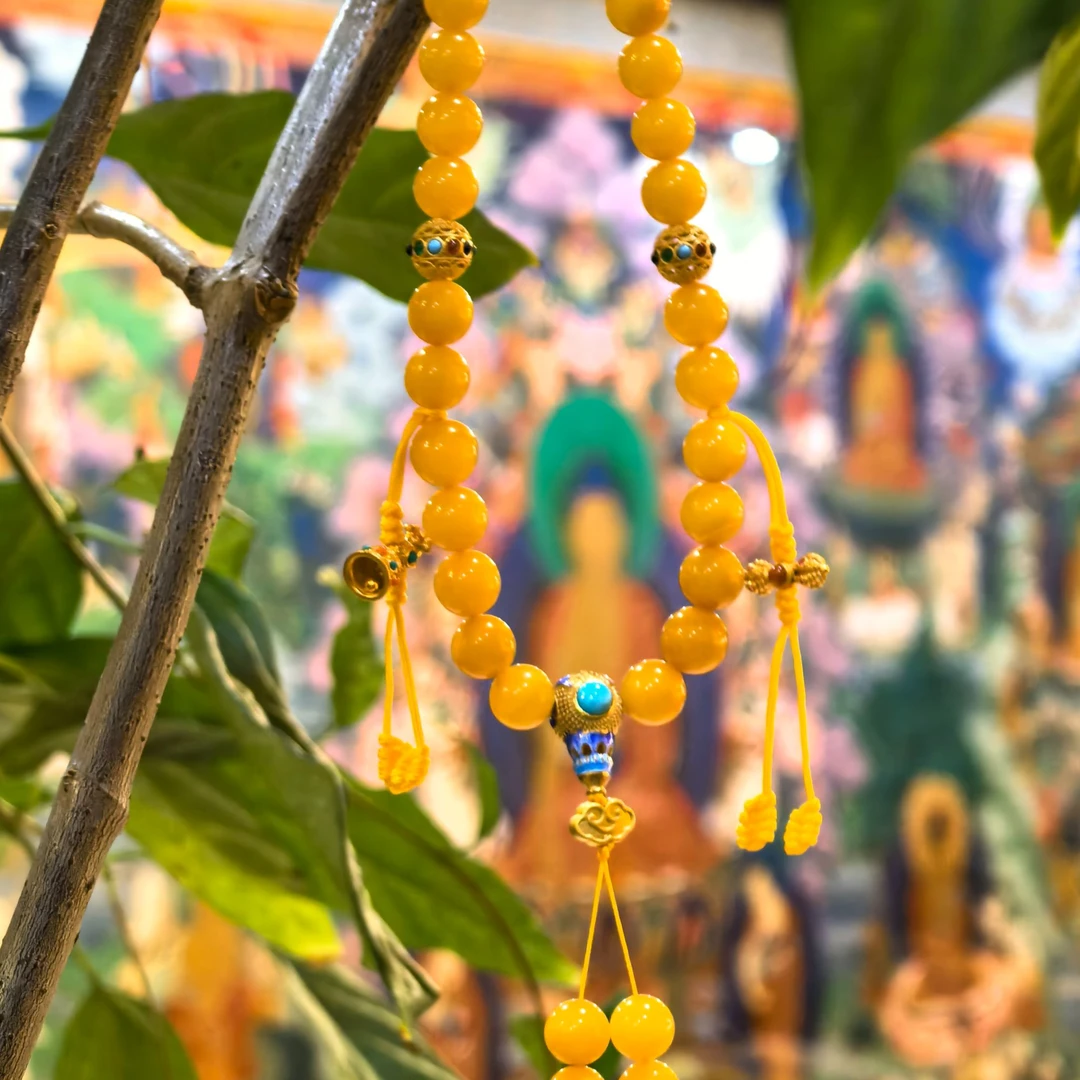 非金属珐琅手链 种菩提 单圈手持