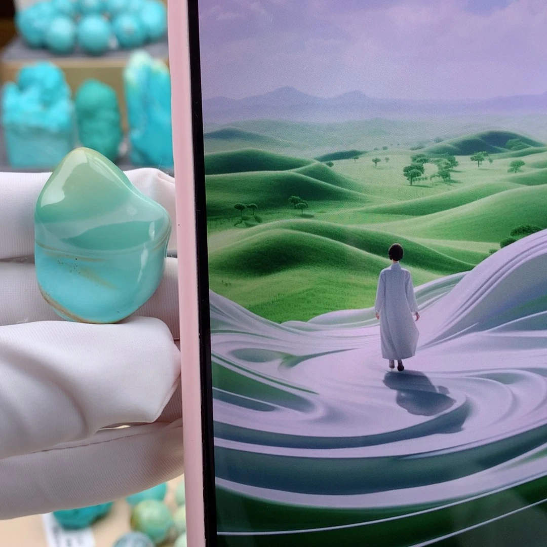 未镶嵌绿松石挂件