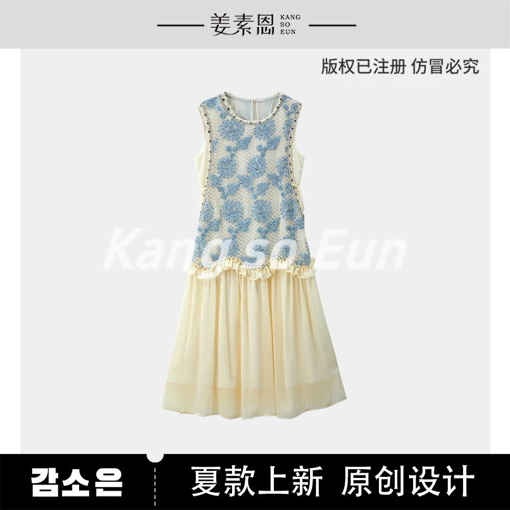 【粉丝专属】【丹麦雪境】时尚设计感气质休闲连衣裙GY25XT120355