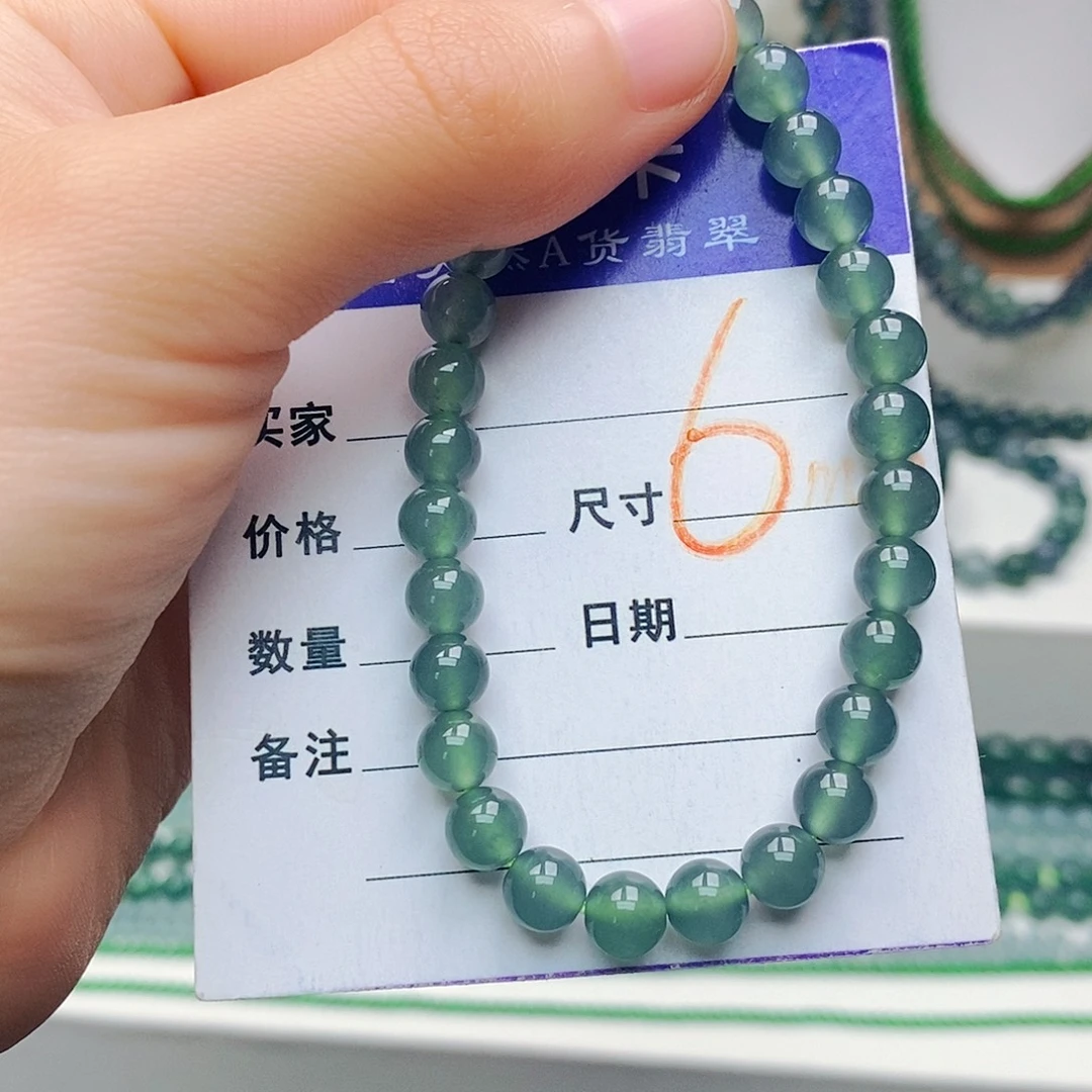 翡翠未镶嵌手链翡翠