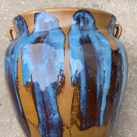 【闪购商品】紫砂花盆高约30口约25