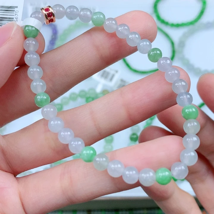 未镶嵌手链翡翠翡翠