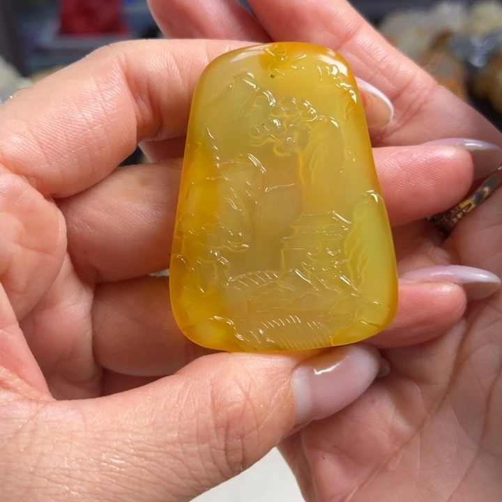 未镶嵌吊坠(不含链)玛瑙/玉髓