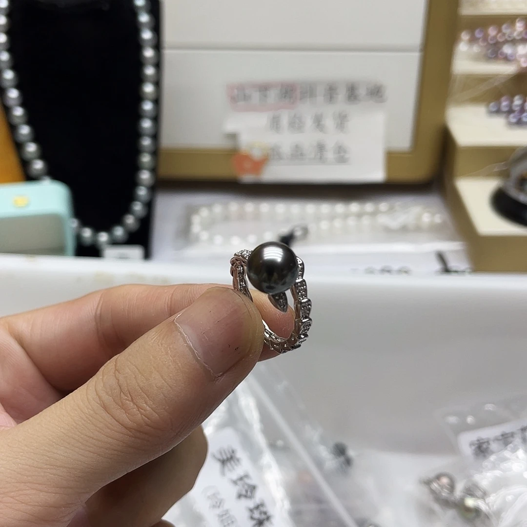 海水珍珠未镶嵌戒指