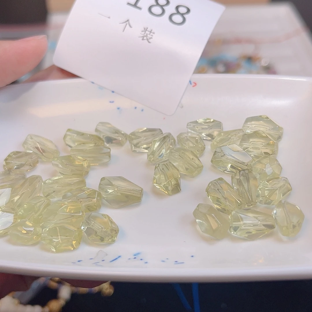 水晶珠宝半成品未镶嵌188 。