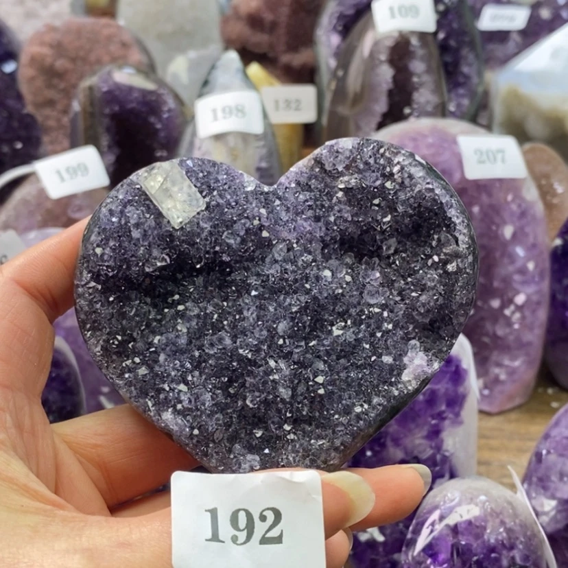 【闪购商品】紫晶大型摆件（非配饰）未镶嵌雪**沫