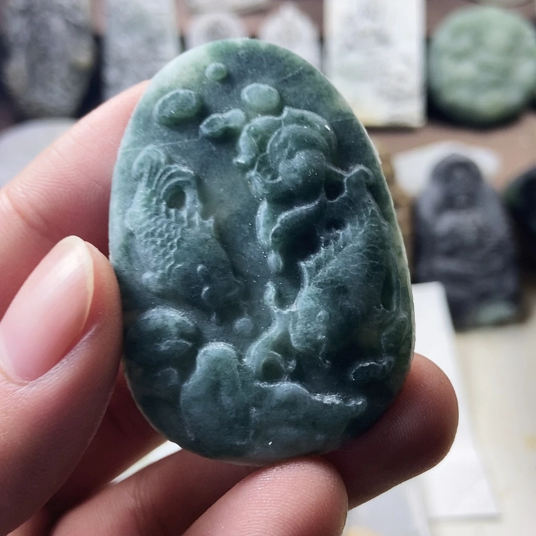 定制翡翠未镶嵌天然