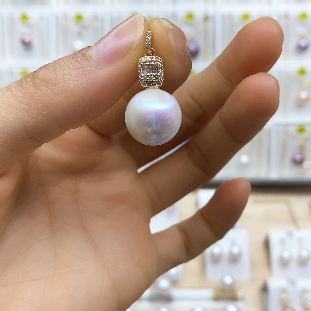 淡水珍珠颈饰合金