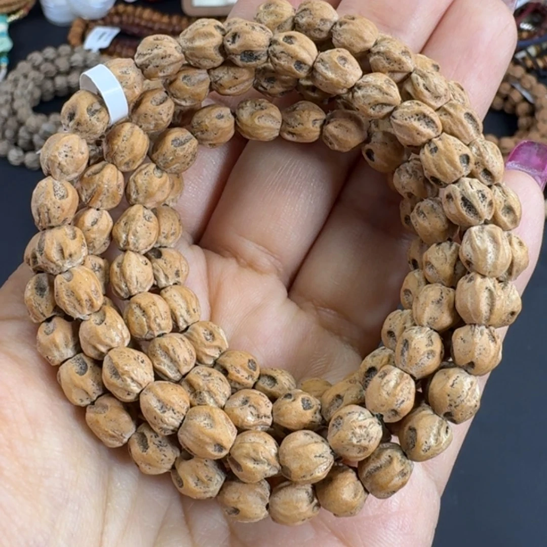 菩提籽类深坑原桩粉皮星球柏香108