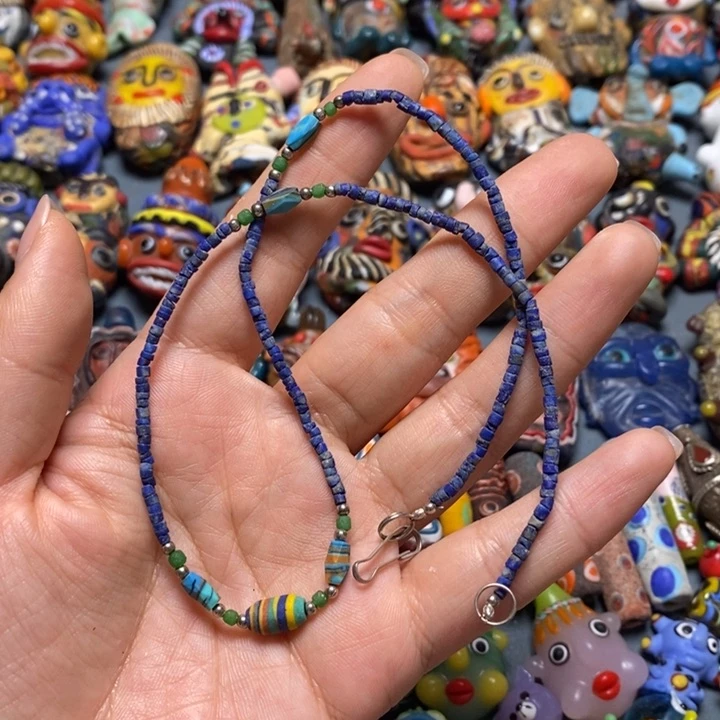 琉璃项链印度尼西亚链子