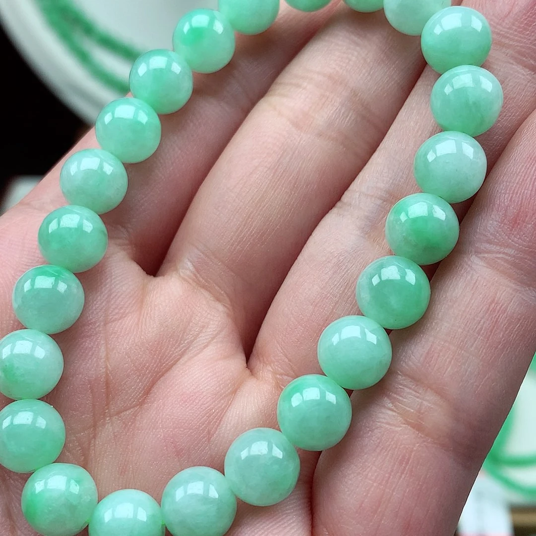 未镶嵌手链翡翠翡翠