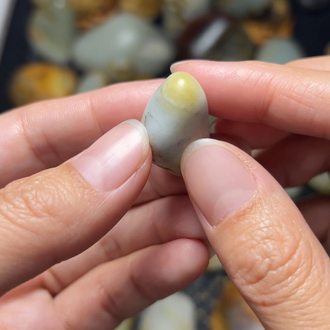 和田玉未镶嵌挂件54