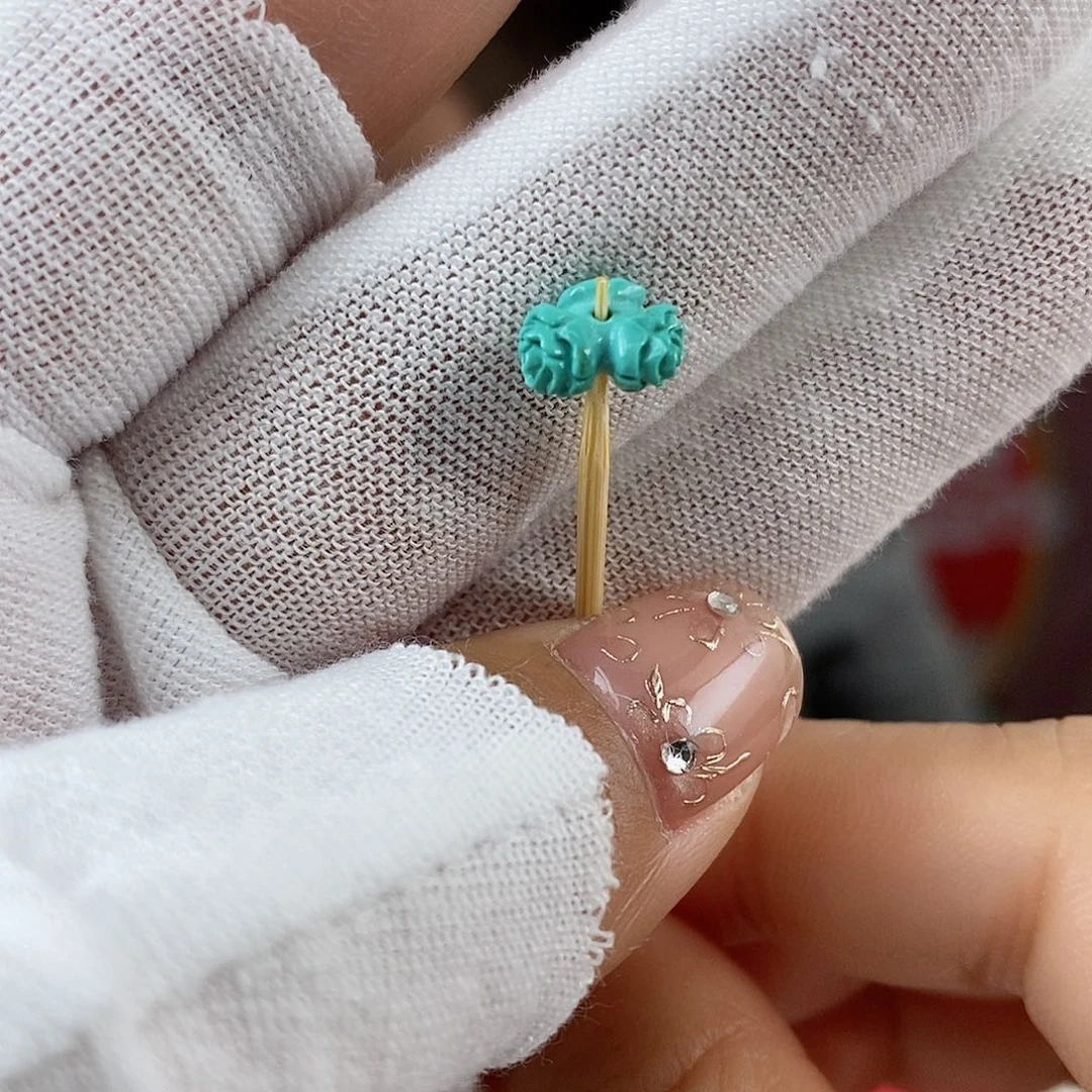 绿松石珠宝奇石未镶嵌