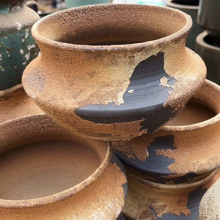 景德镇精品花盆栽适合盆栽口16高12