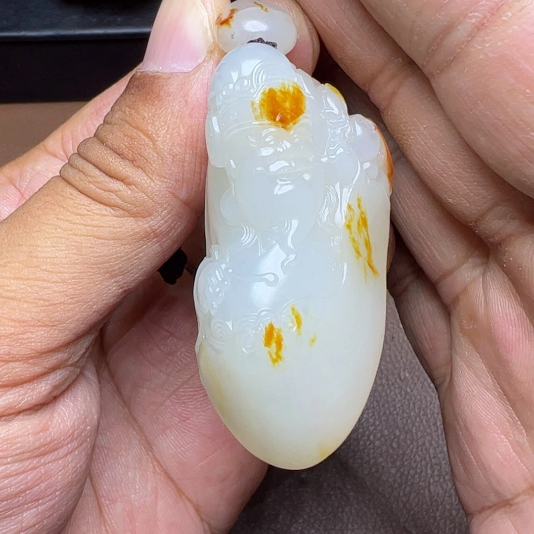 吊坠(不含链)未镶嵌和田玉