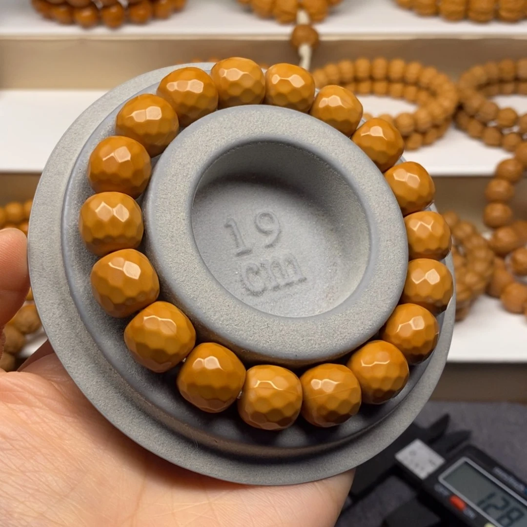 【闪购商品】猴头核桃手串钻面12.7