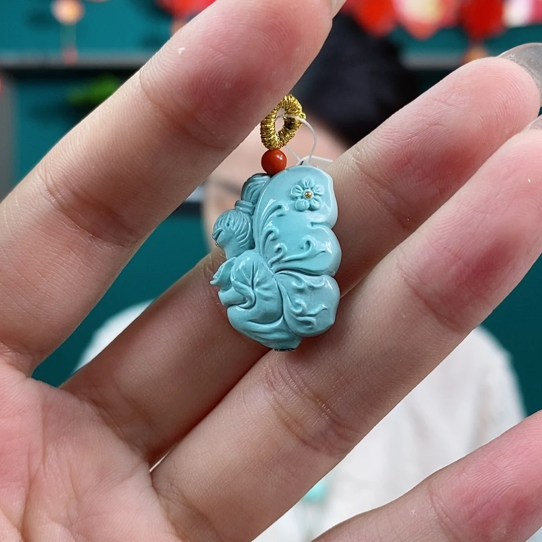 绿松石珠宝奇石未镶嵌