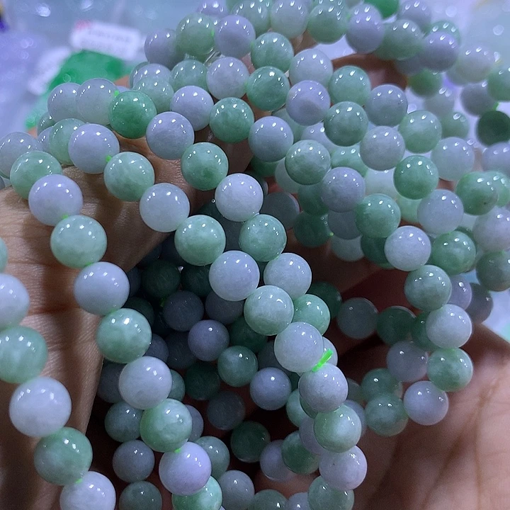 翡翠未镶嵌颈饰天然翡翠A货手串多样性发货发其一