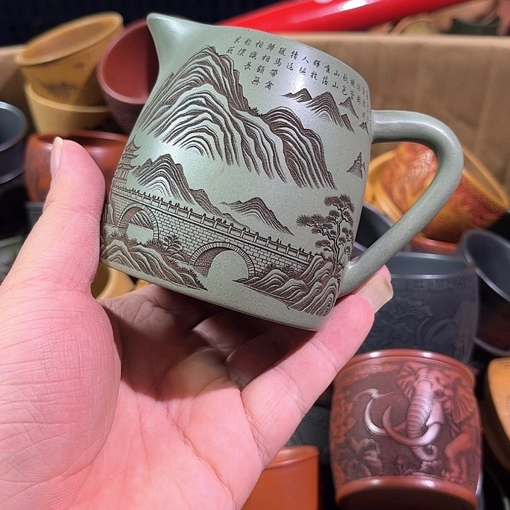茶杯紫砂全手工紫砂主人杯