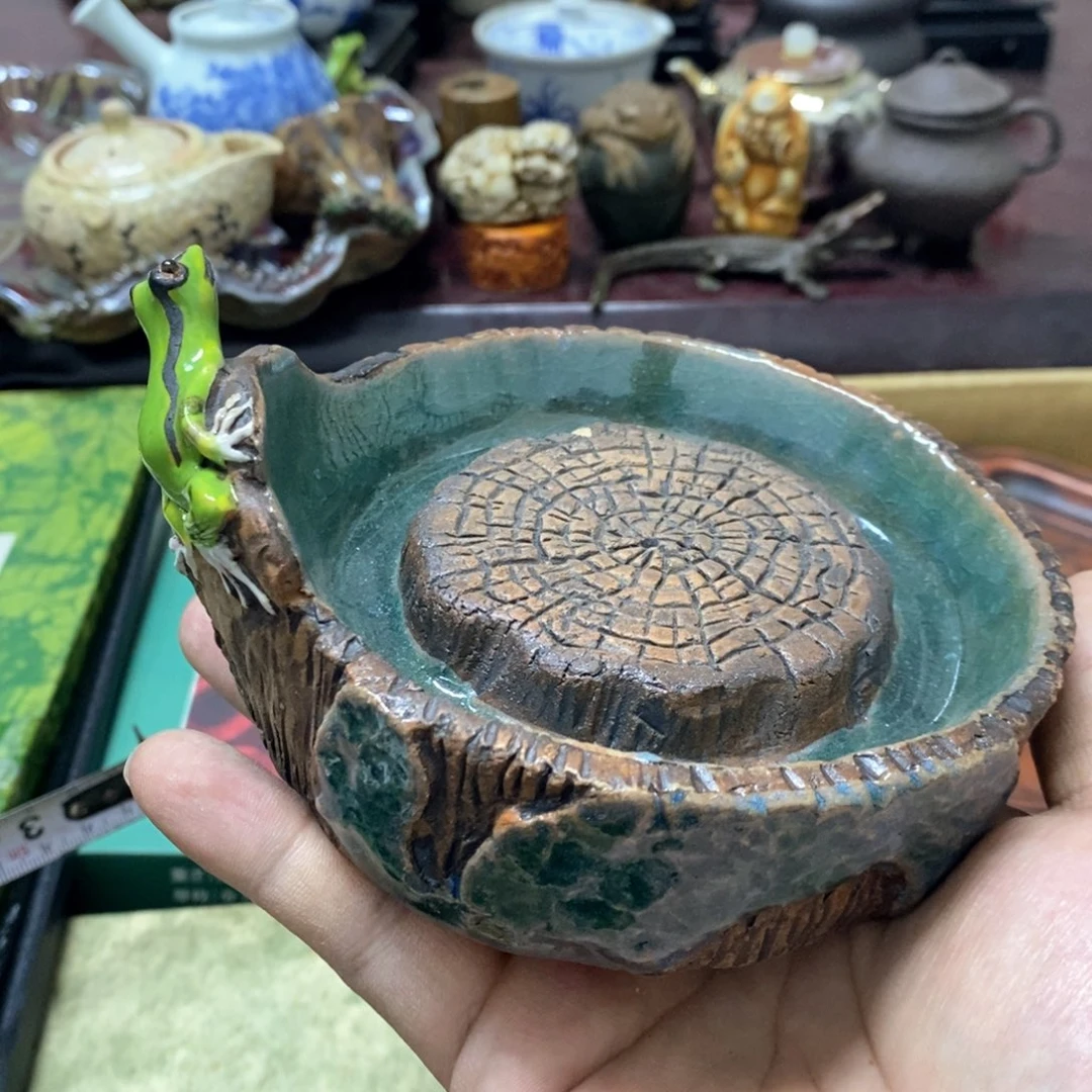 茶盏密胺手绘陶瓷杯子