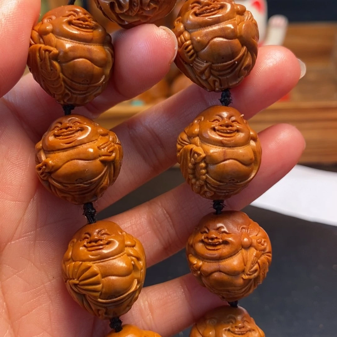 橄榄核手串/手链弥勒佛